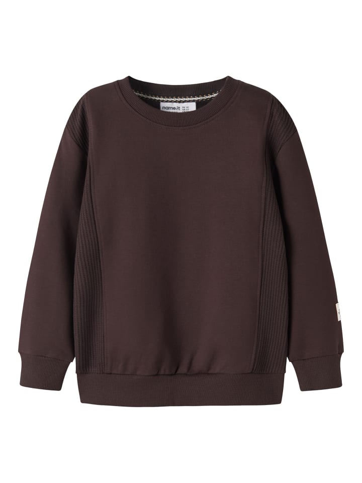 Sweatshirt in Chocolate Plum1