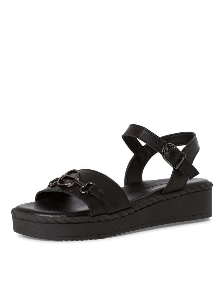 Sandalette in schwarz