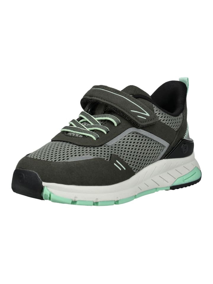 Halbschuhe Oliv