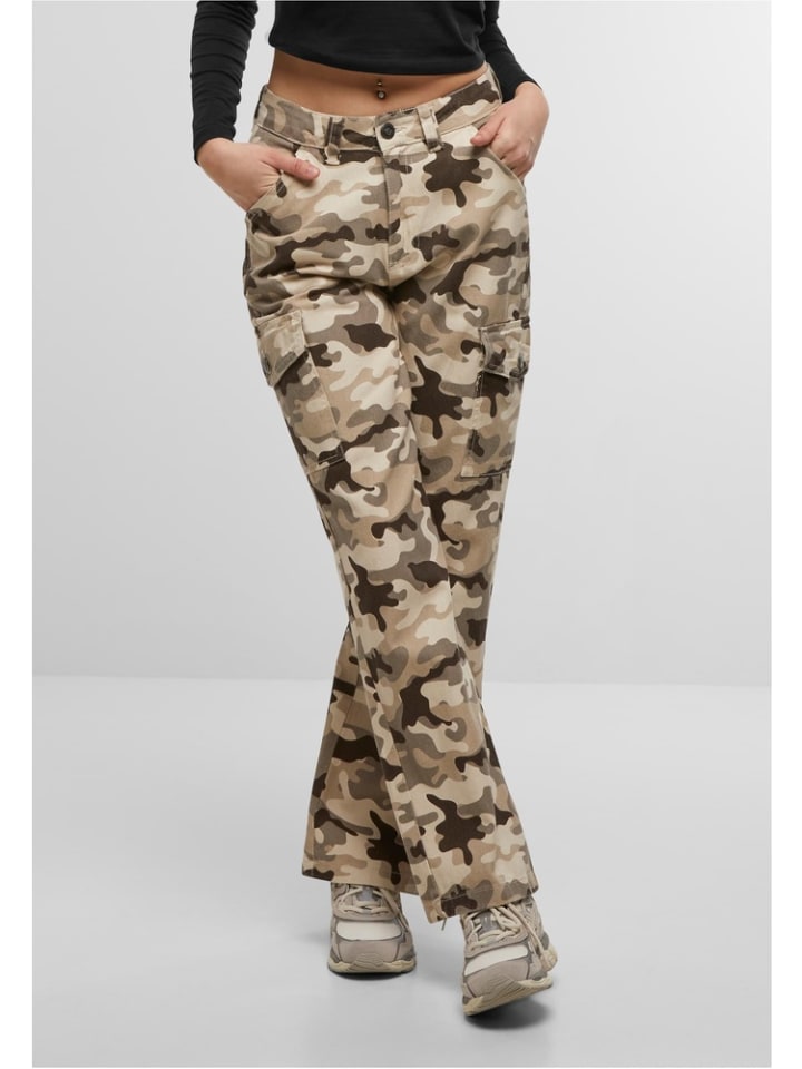 Jeanshose in Camouflage