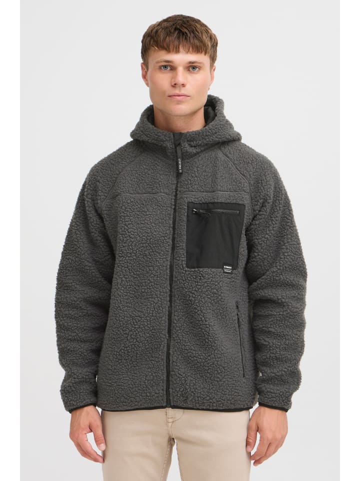 Fellimitatjacke PRRomeneo in Stein