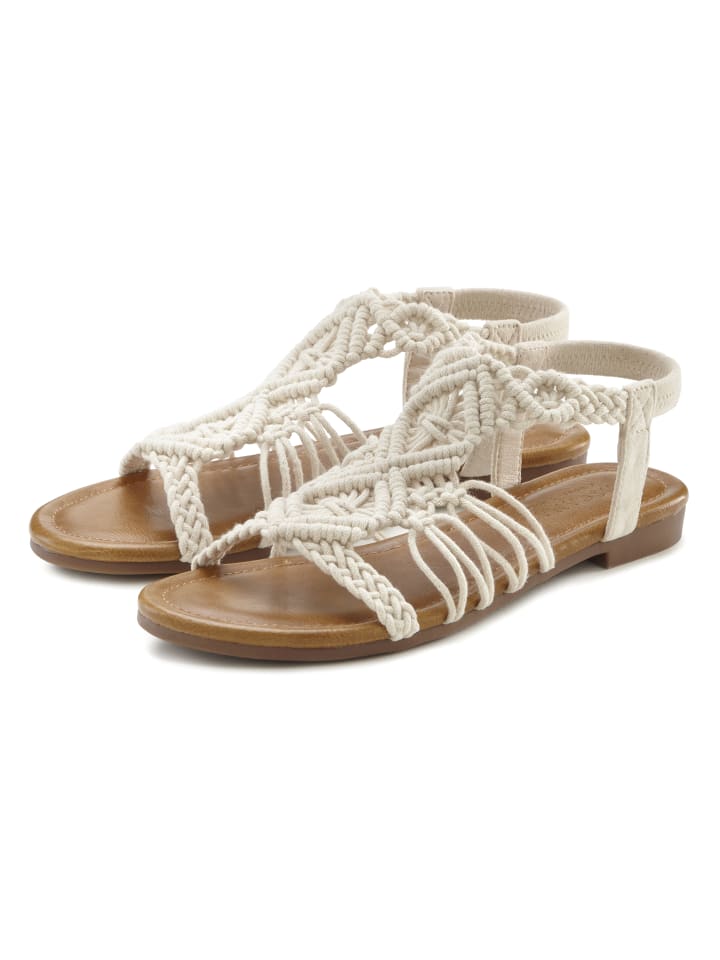Sandale in beige