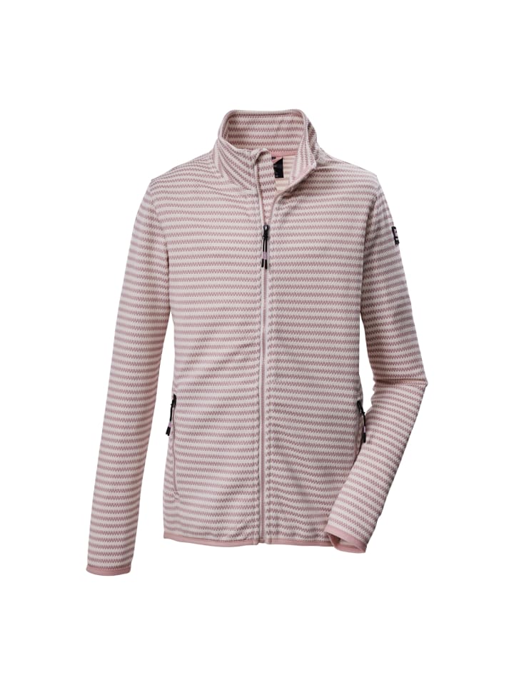KOS 117 GRLS KNTFLC JCKT in Rose4014