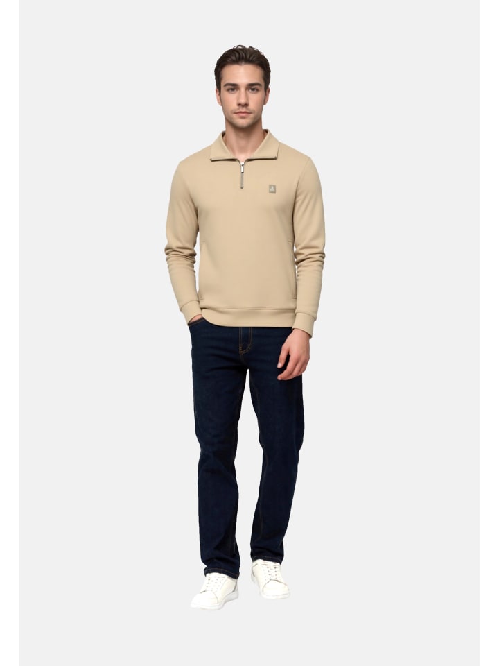 Sweatshirt 'KLNICK' in beige