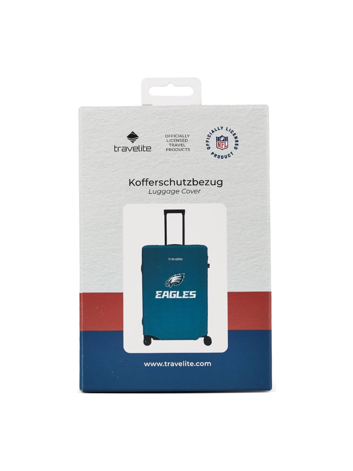 travelite x NFL Kofferschutzhülle 71 cm philadelphia eagles