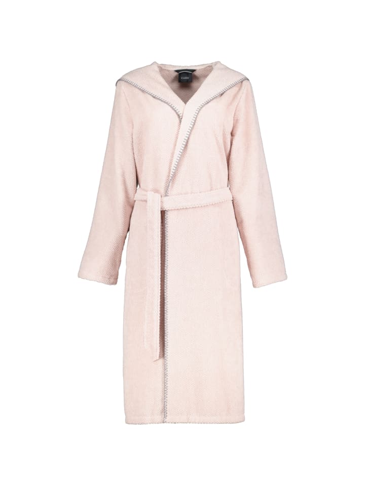 Cawö Bademäntel Damen Kapuze Kapuze 6219 puder - 383 in puder - 383