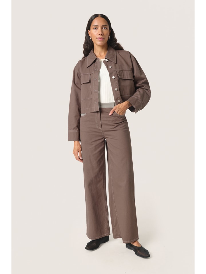 Jacke SLCallan Casual fit in Coffee Quartz