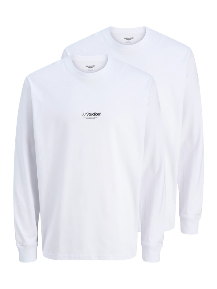 Langarmshirt Soho in Weiß