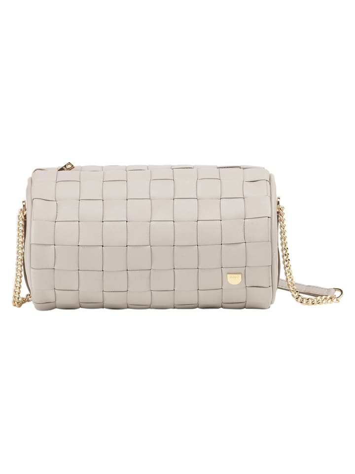 Abigail Umhängetasche Leder 19.5 cm pearl grey