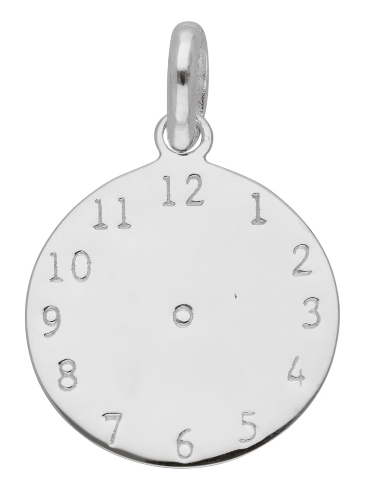 925 Silber Anhänger Taufuhr Ø 15,5 mm in silber