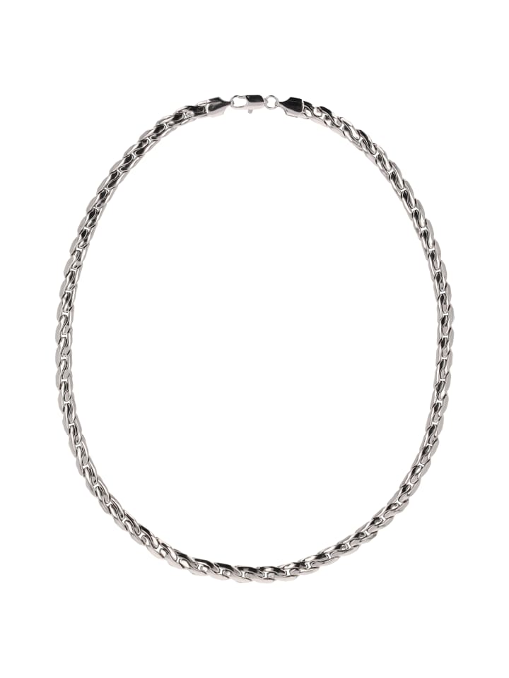 Women Chain Necklace in Silver