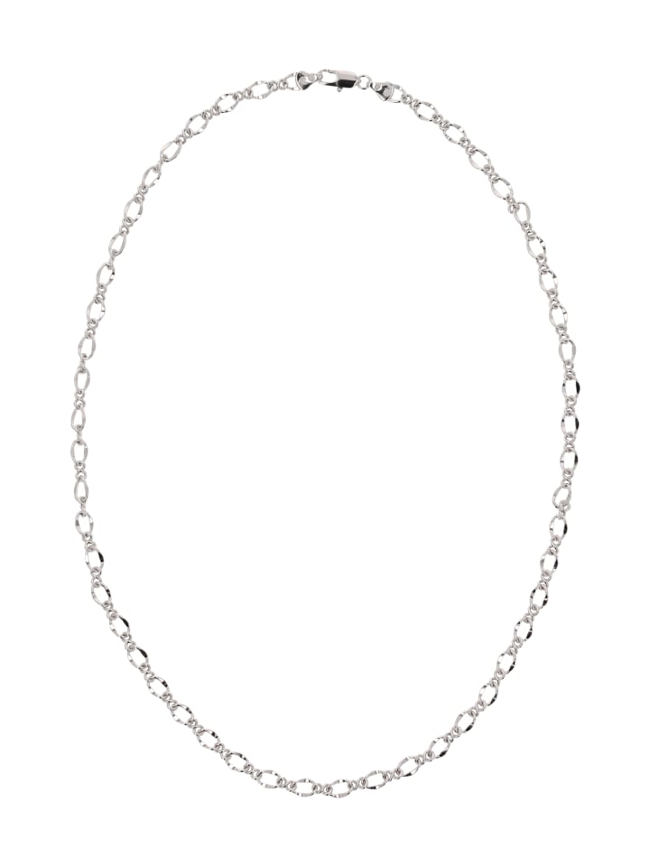 Women Chain Necklace in Silver