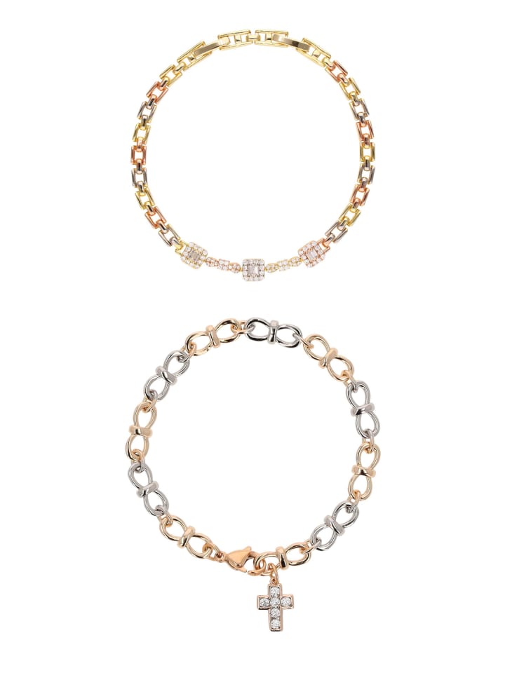 Women Bracelets Set in gold