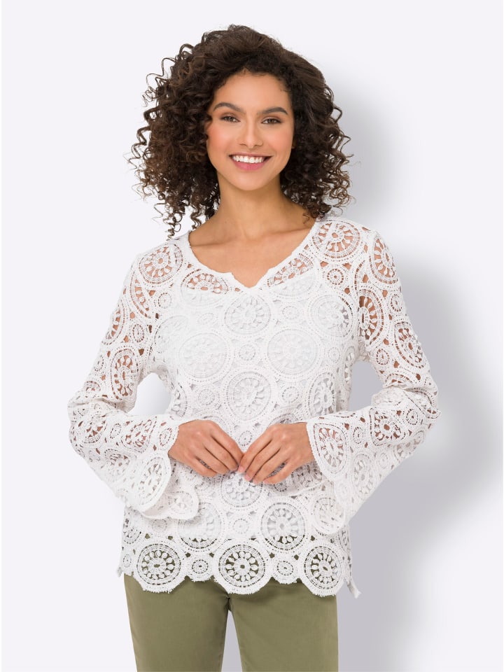 Shirt in champagner