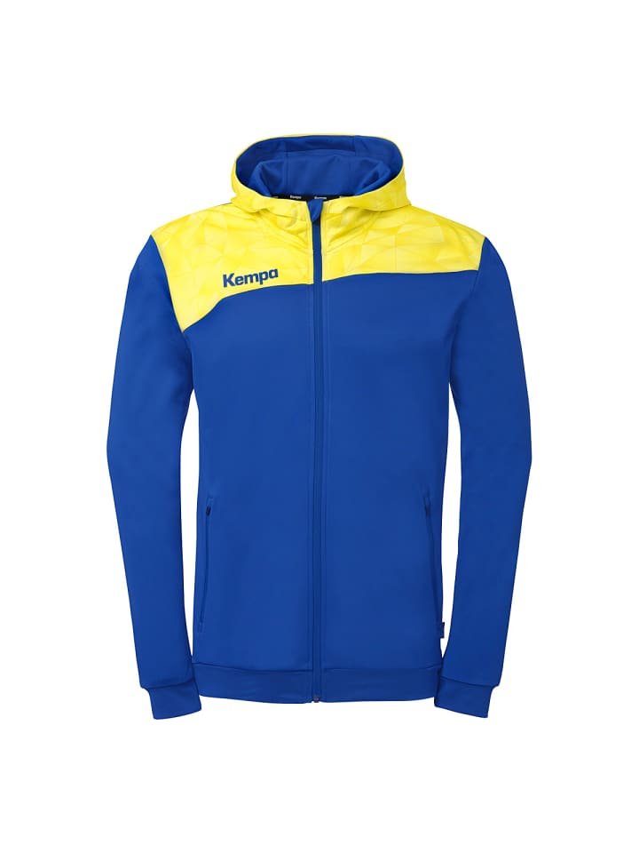 Trainingsjacke Athletics 29 in royal/limonengelb