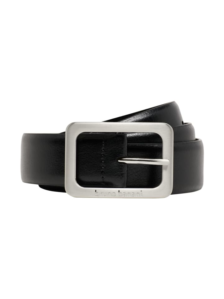 Ledergürtel CAMACHO in Schwarz