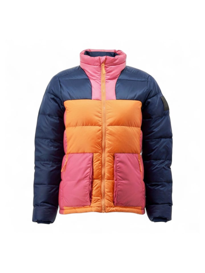 Jacke 365 Flash Stormlock Colorblock Down Women in Rosa