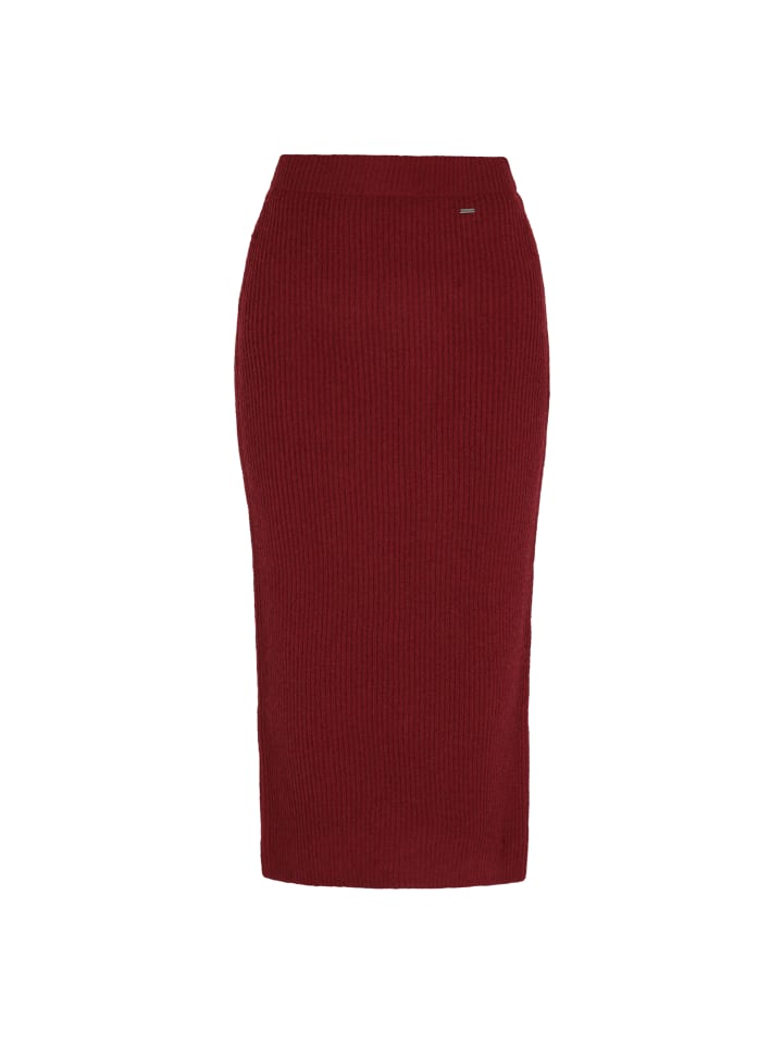 Women Skirt in burgundy