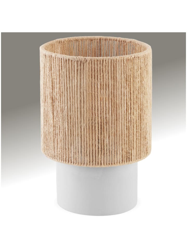 Tischleuchte, Zementfuß mit Schaumstoffschoner, 20,5 x 30,5 cm