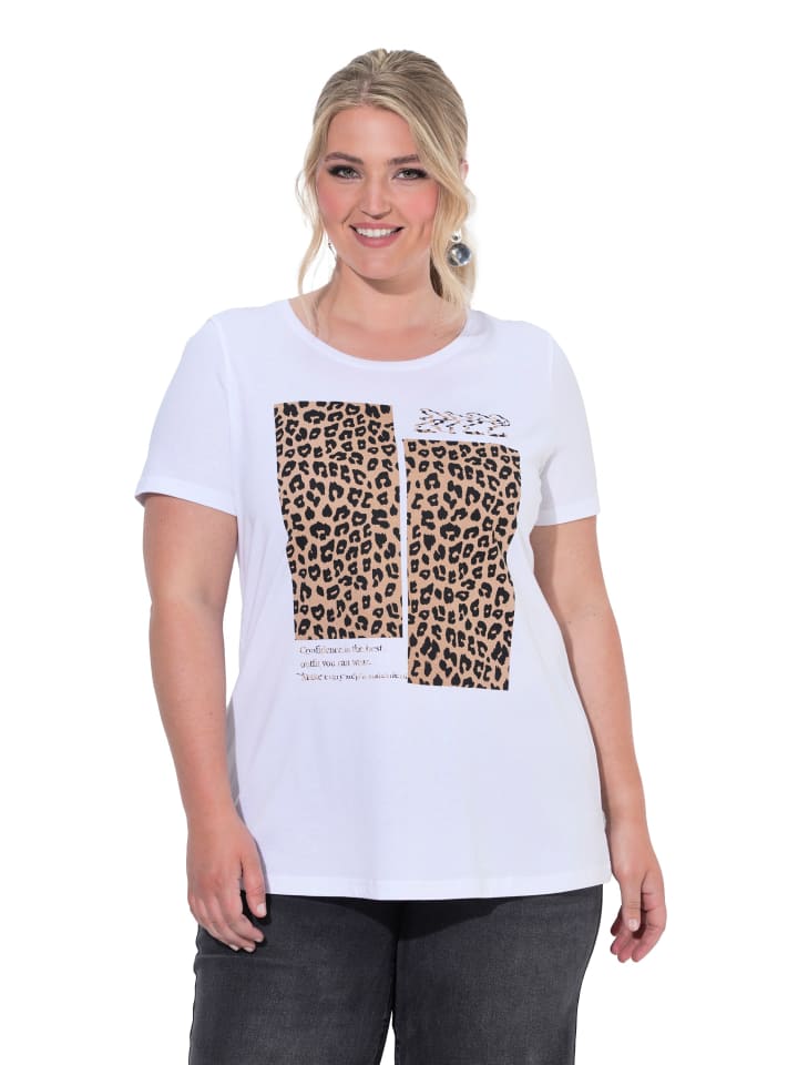 Shirt in schneeweiß