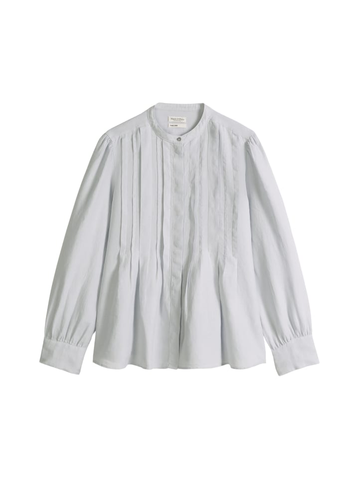 Leinenbluse A-Shape in Airy Blue