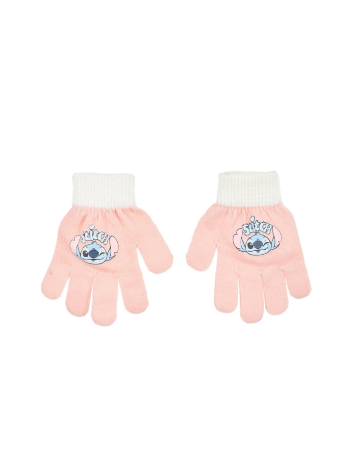 Glam Style Kinderhandschuhe Winter pink