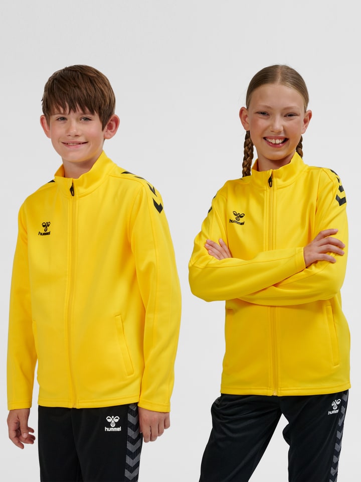 Reißverschluss Jacke Hmlcore Kinder in SPORTS YELLOW