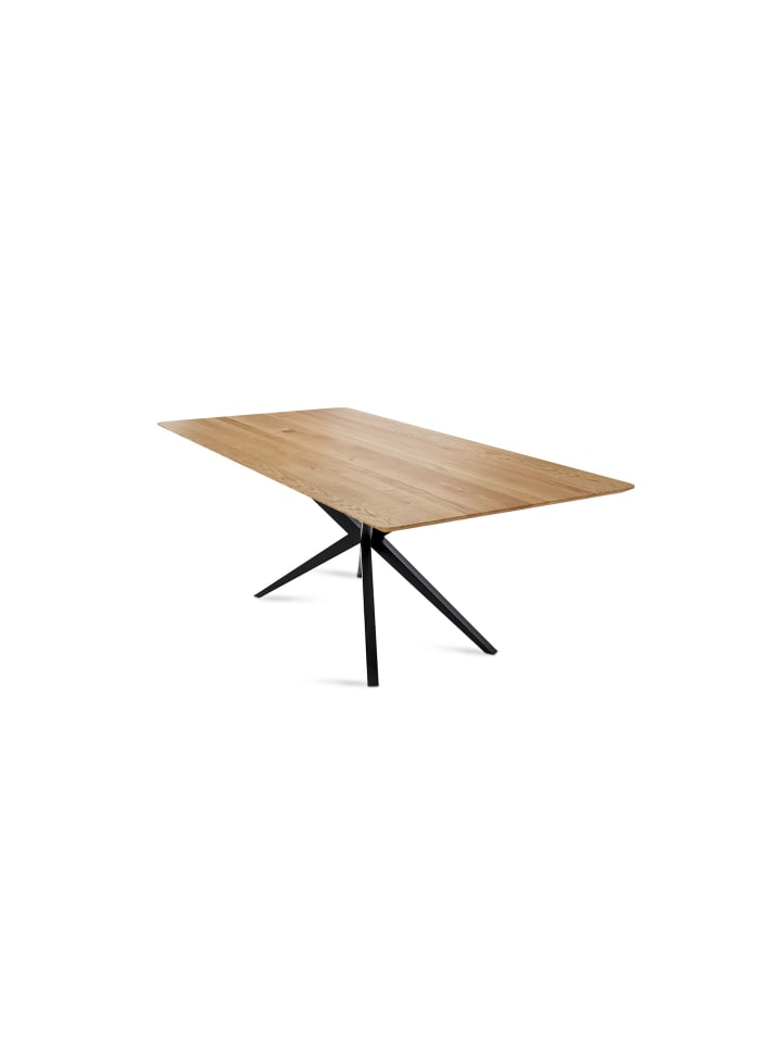 MASSIVHOLZTISCH Dagmar 9 120x74x80 Esszimmertisch Wildeiche geölt