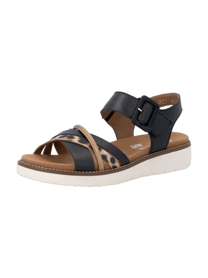 Sandalen in Schwarz