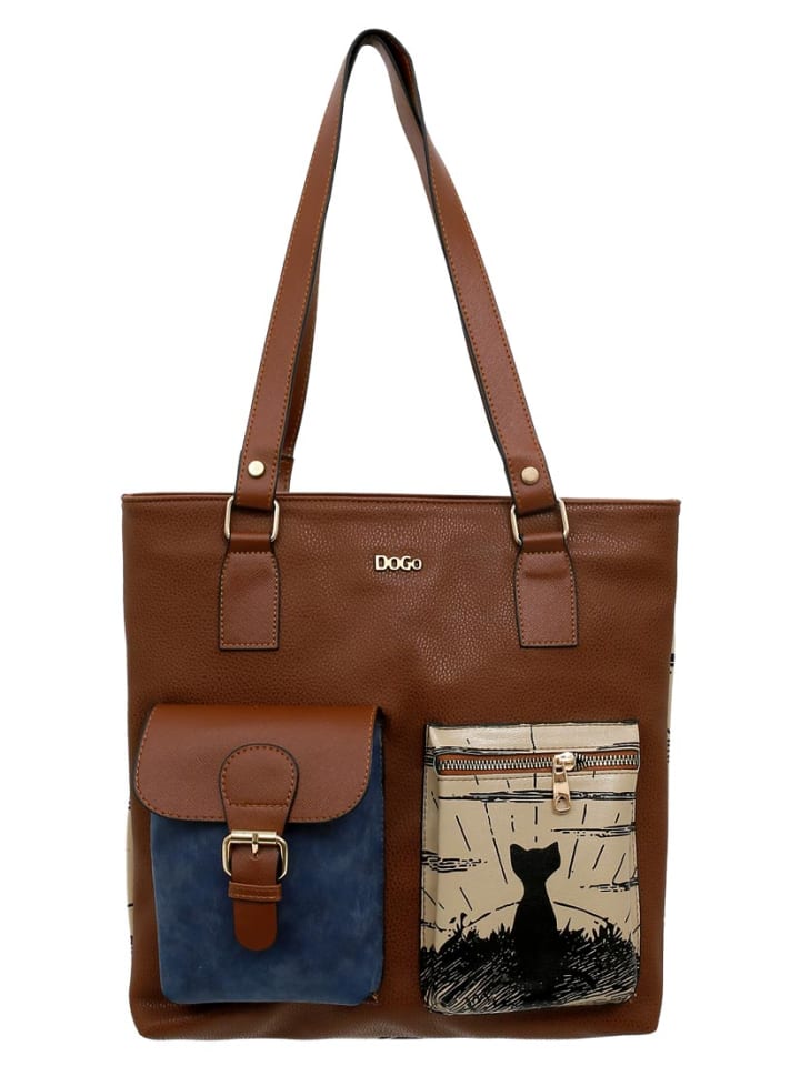 Umhängetasche - Multi Pocket BagNever Miss a Sunset in Braun