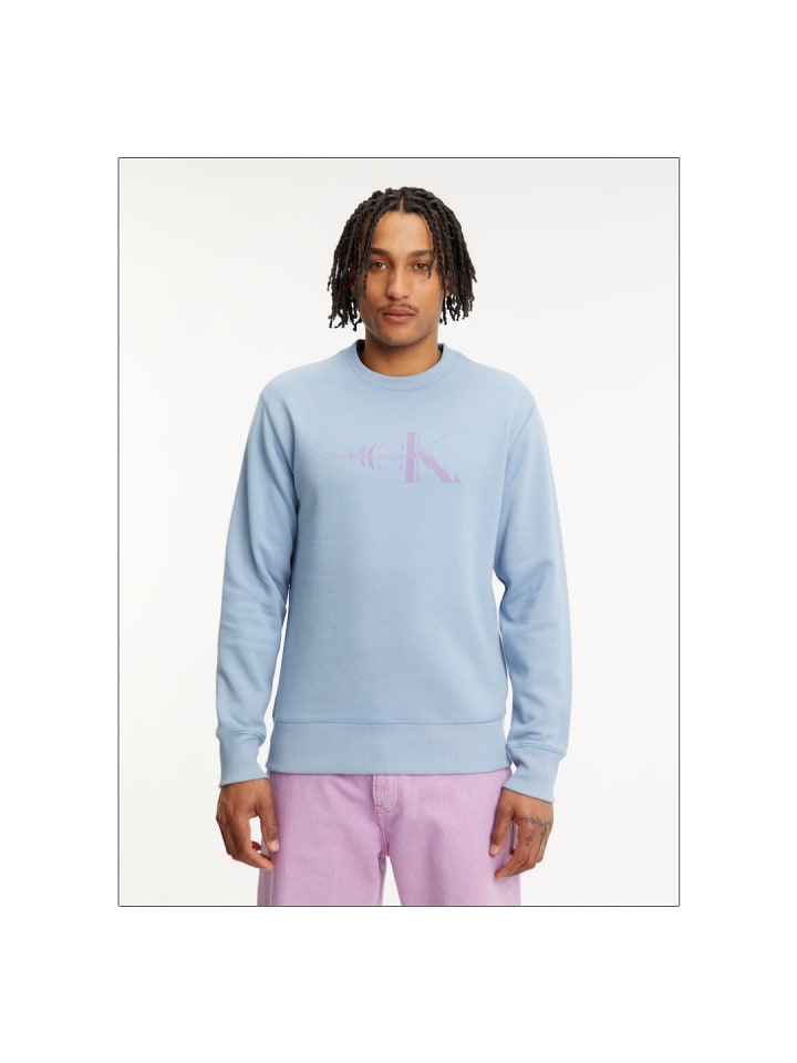 Sweatshirt in iceland blue