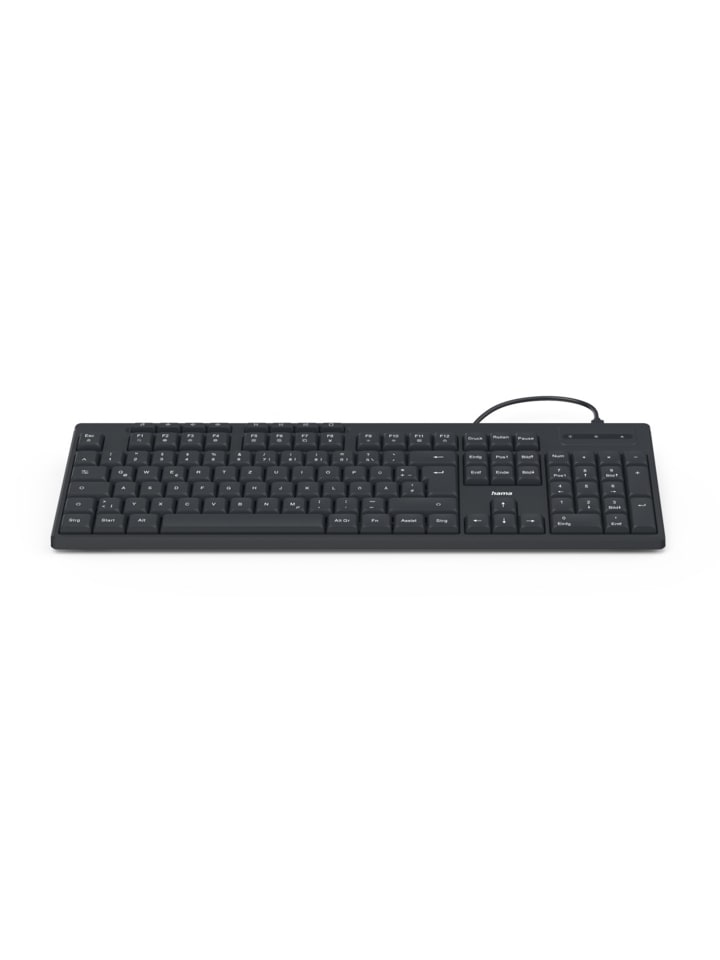 USB-Tastatur CK-200, kabelgebunden, Schwarz, QWERTZ