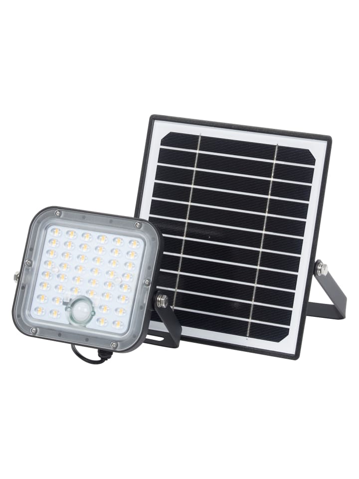 LED-Solar-Außenleuchte Endura, schwarz, 10W, 1400lm