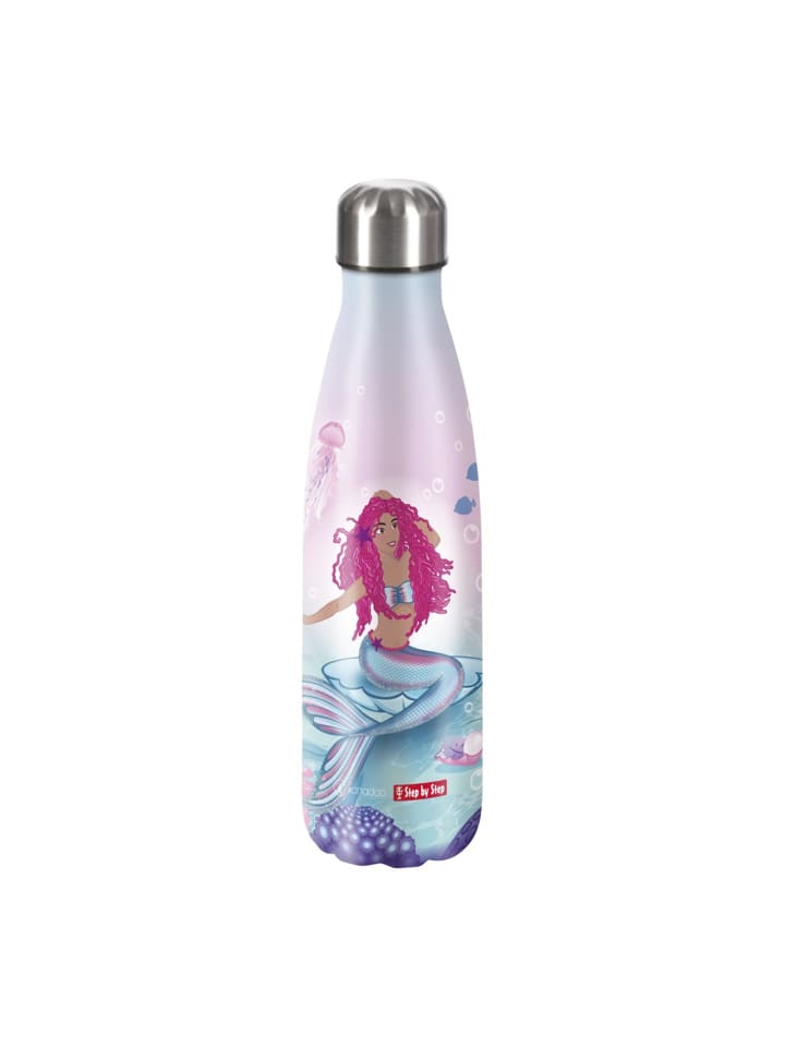 Edelstahltrinkflasche in Mermaid Lola, Edelstahl