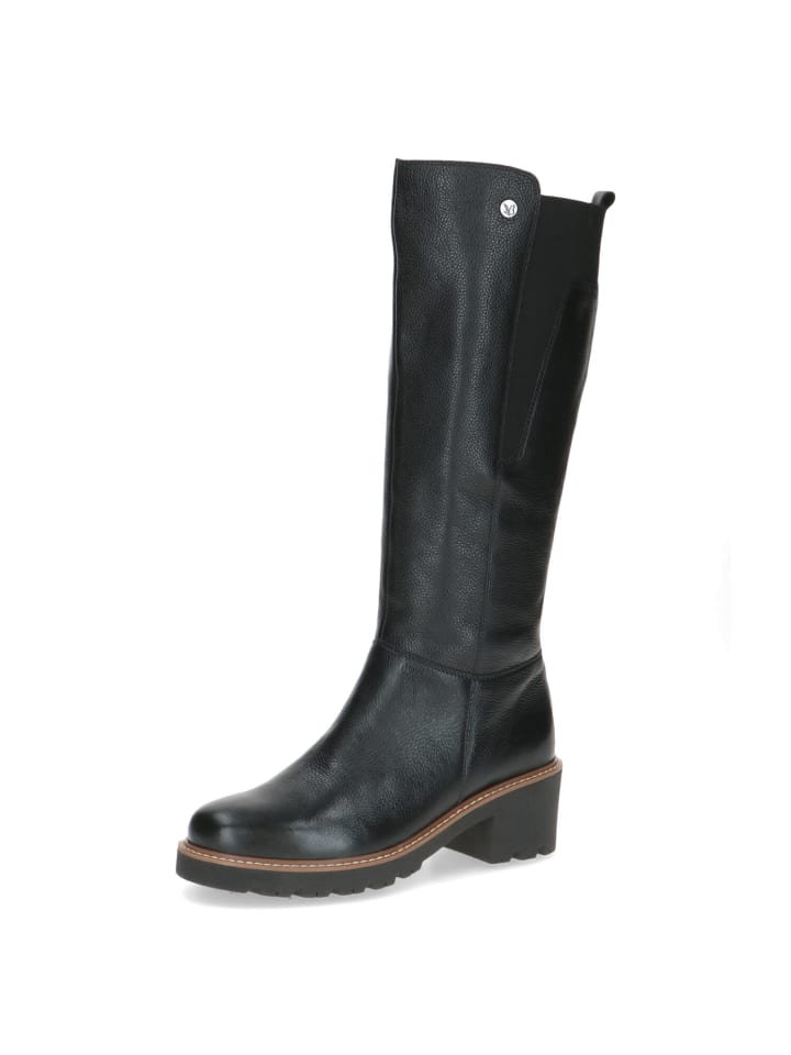 Stiefel in black nappa
