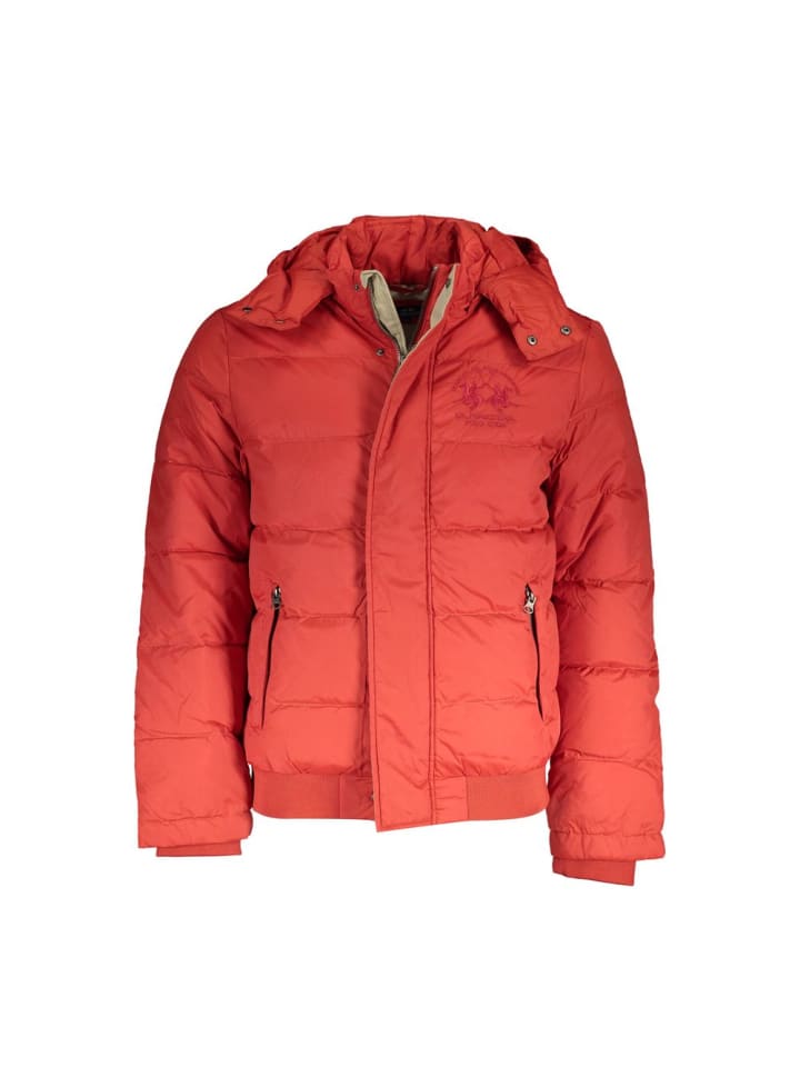 Orange Polyamid Herren Jacke