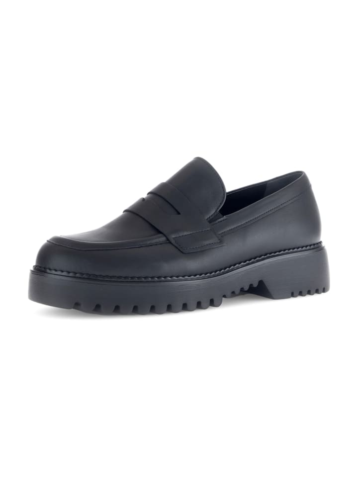 Plateau Slipper in Schwarz