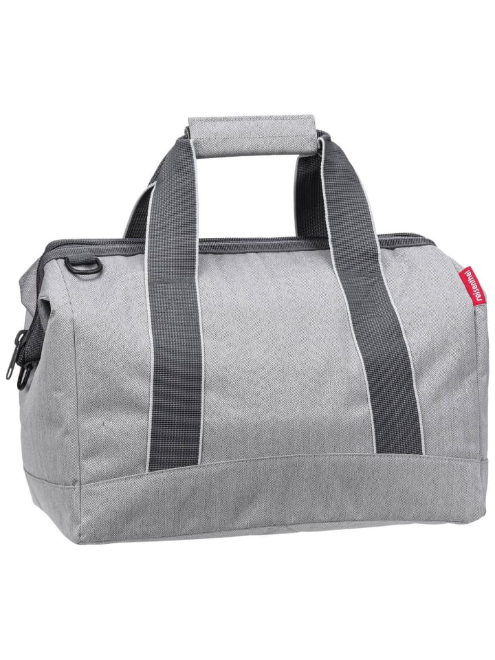 Sporttasche Allrounder M in Herringbone Grey