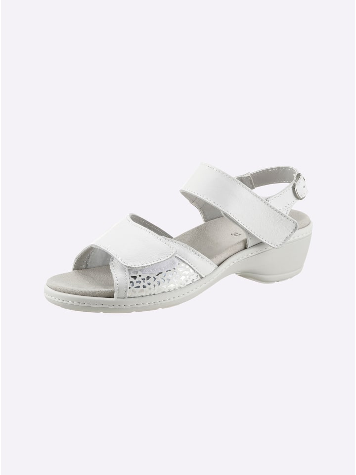 Sandalette in weiß