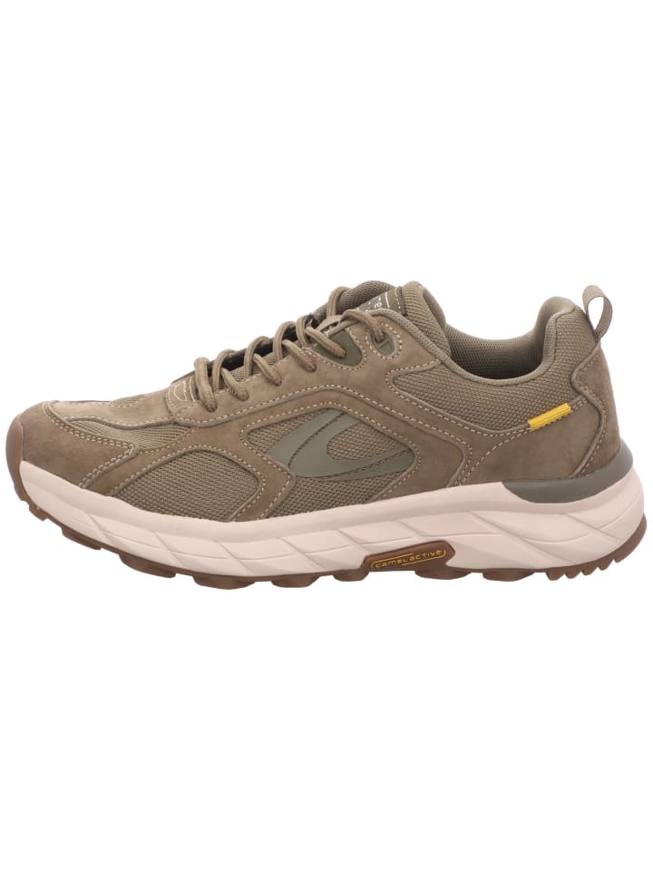 Sportlicher Schnürschuh in khaki