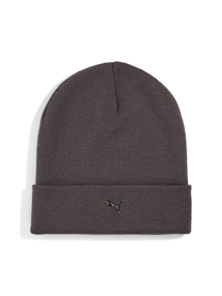 Mütze "Metal Puma Cat High Crown Beanie" in Grau