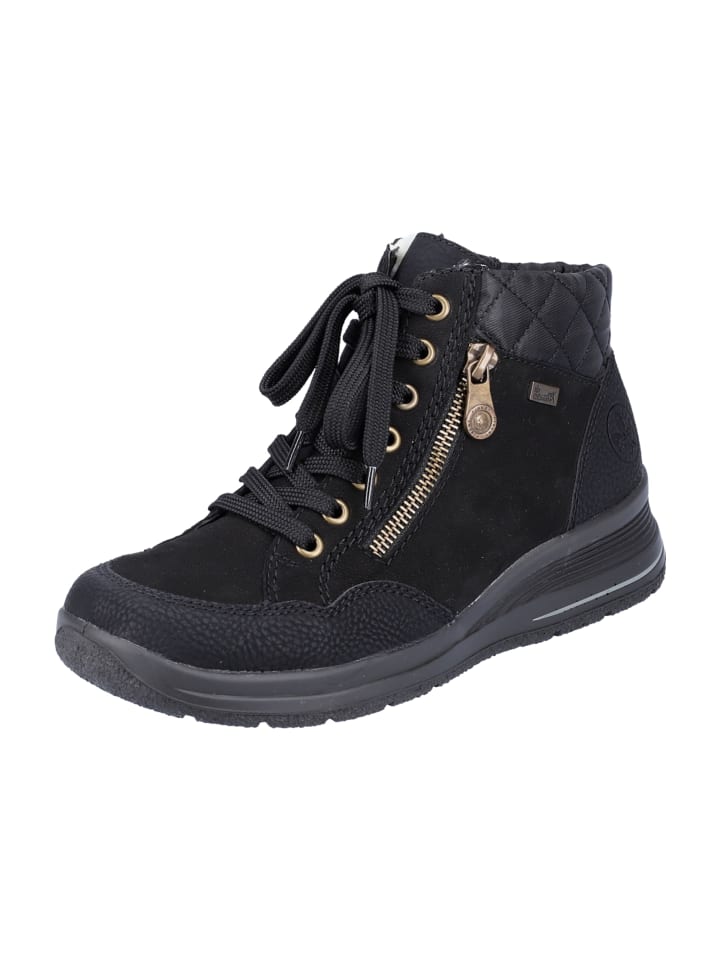Komfort Stiefeletten in Schwarz