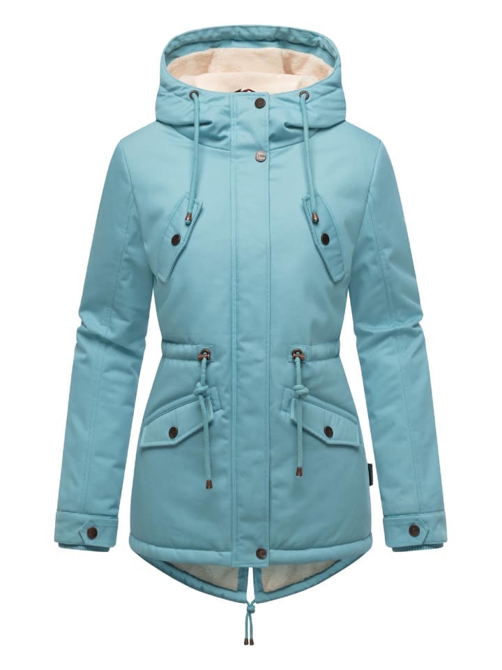 Winterjacke Manolya in Sky Blue