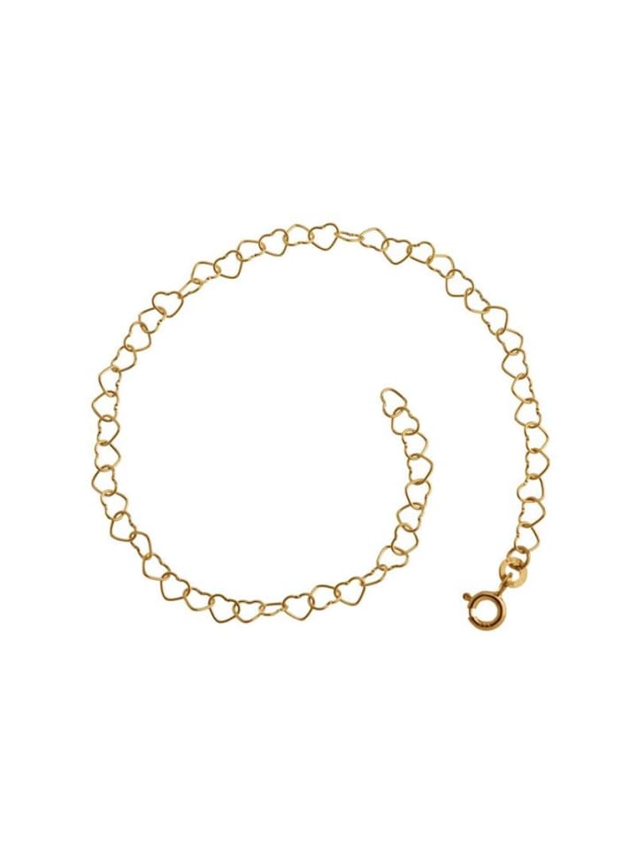 333 (8k) Gold Armband "Herzen"