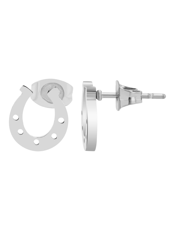 Damen Ohrringe – Ohrstecker aus Edelstahl in silber