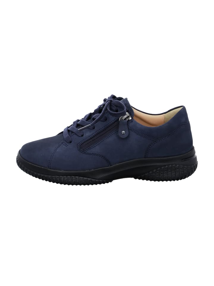 Komfort Schnürschuhe in Blau