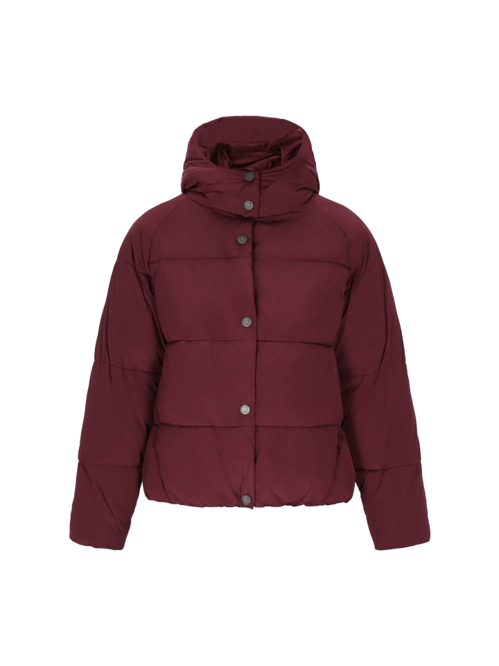 Women Jacket in wine red