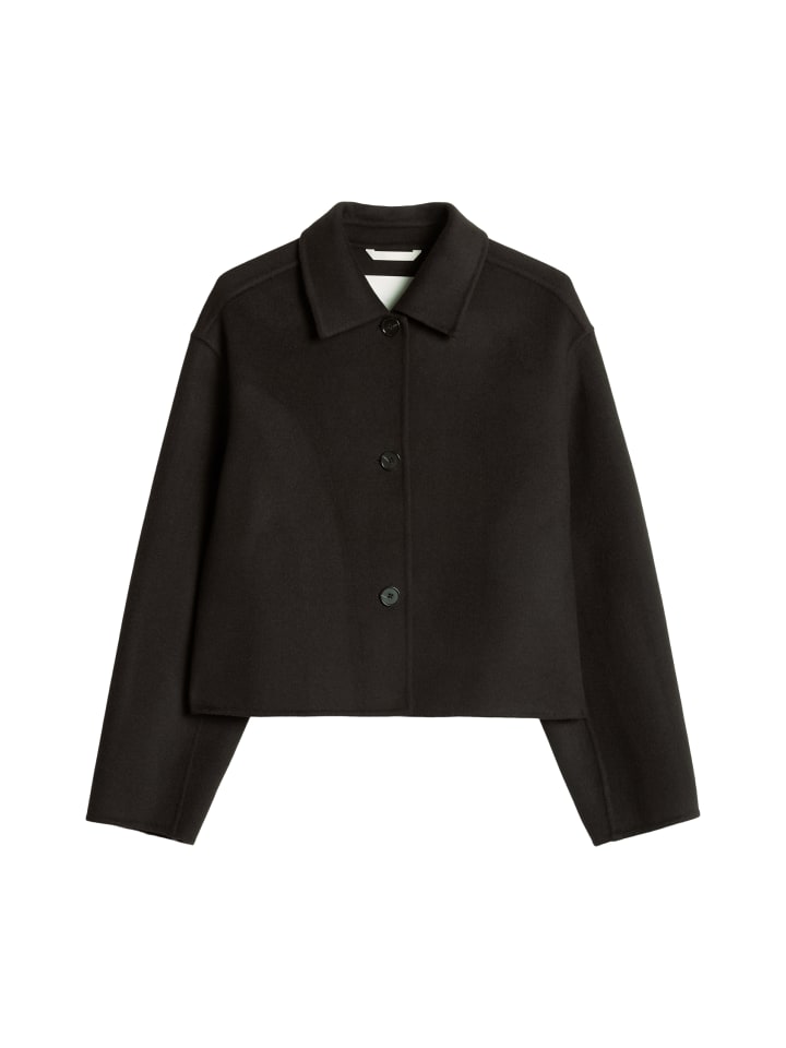 Wolljacke regular in Black Ink