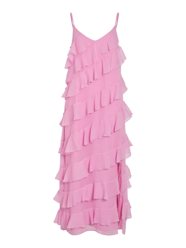 Maxikleid in Opera Mauve