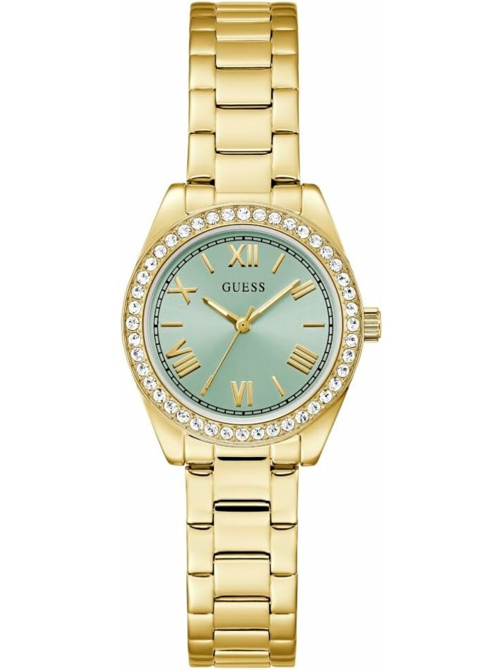Quarzuhr für Damen in gold